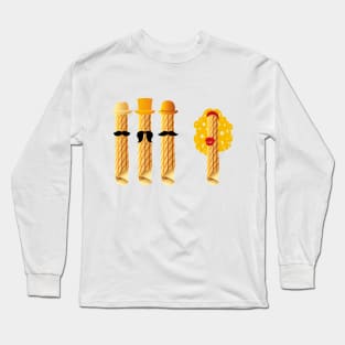 Waffle tubes 2 Long Sleeve T-Shirt